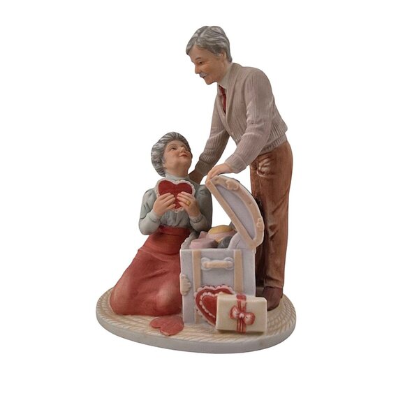 Enesco Treasured Memories The Golden Years Figurine 1989 Limited Ed Collectible - Picture 2 of 10